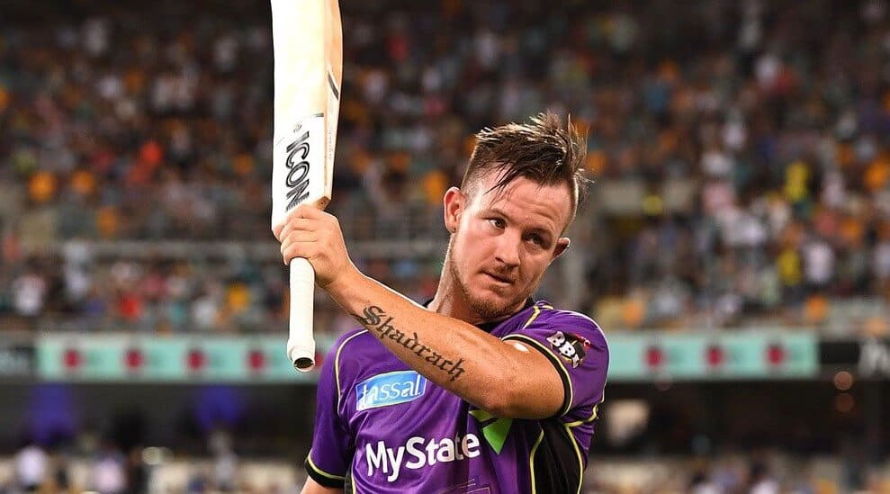 D'Arcy Short of Hobart Hurricanes. He's considered one of the greatest players to compete in the Big Bash League