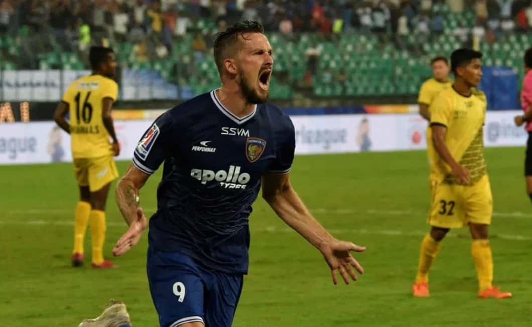 Nerijus Valskis of Jamshedpur FC. Get the betting tips and match predictions for the game between Jamshedpur and Chennai here.