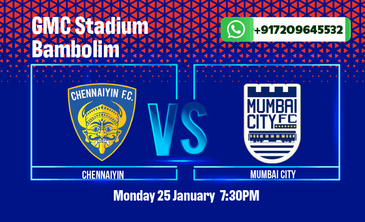 Chennaiyin FC vs Mumbai City FC ISL Betting Tips and Predictions