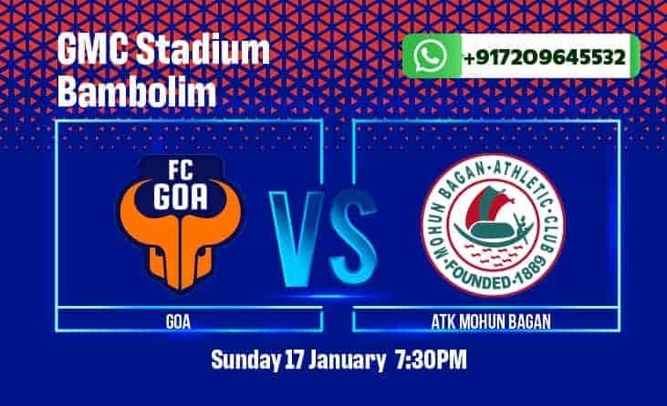 FC Goa vs ATK Mohun Bagan Betting Tips, Predictions | Jan 17