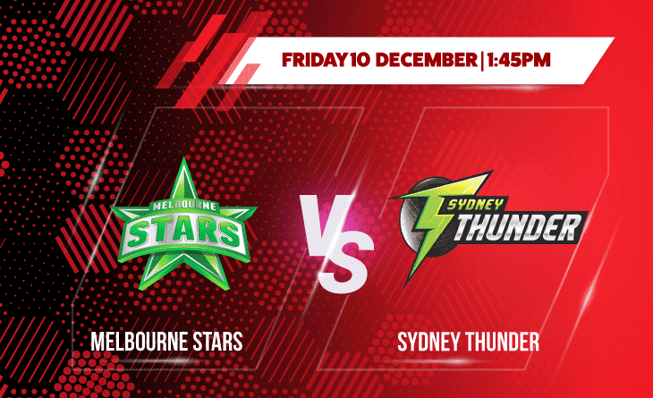 Melbourne Stars vs Sydney Thunder Betting Tips & Predictions BBL 2021