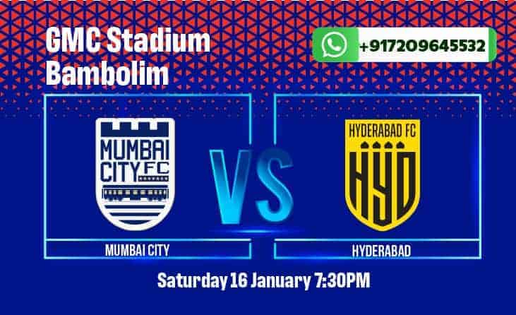 Mumbai City vs Hyderabad FC Betting Tips and Predictions