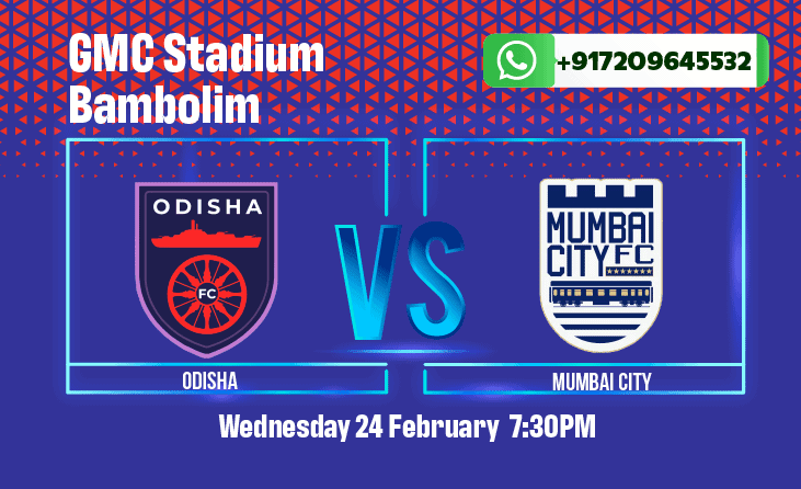 Odisha FC vs Mumbai City FC Betting Tips & Predictions