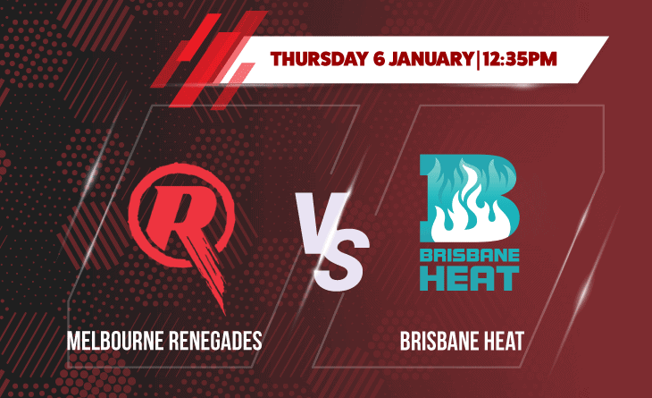 Melbourne Renegades vs Brisbane Heat Betting Tips & Predictions BBL 2021-22