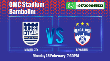 Mumbai City FC vs Bengaluru FC Betting Tips