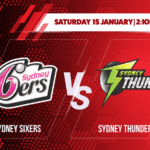 Sydney Sixers vs Sydney Thunder Betting Tips & Predictions BBL 2021-22