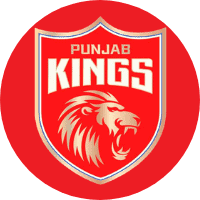 Logo Tim Punjab Kings untuk pertandingan IPL kami dengan Sunrisers Hyderabad