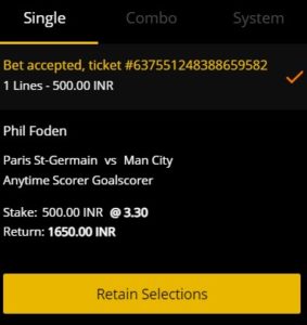 PSG vs Manchester City Betting Tips & Predictions  Apr 28