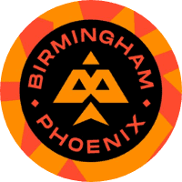 Birmingham Phoenix logo to represent the team XI in the game against the London Spirit