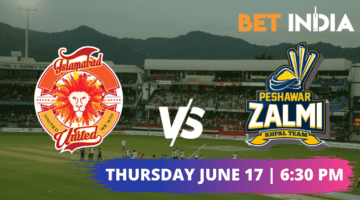 Islamabad United vs Peshawar Zalmi betting tips & predictions for the PSL 2021.