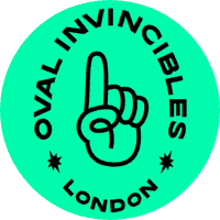 Oval Invincibles logo to represent the team XI in the game against the Manchester Originals