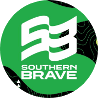 Southern Brave logo for the team XI in our Southern Brave vs Trent Rockets Betting Tips & Predictions for the Hundred Eliminator match