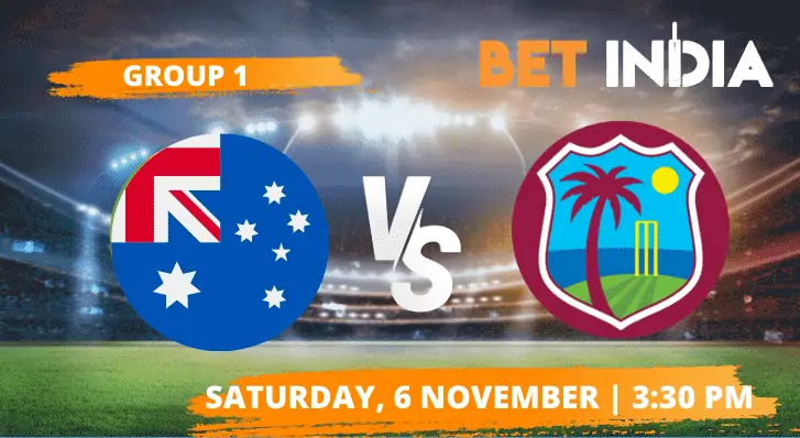 Australia vs West Indies Betting Odds, Tips & Predictions | T20 World Cup