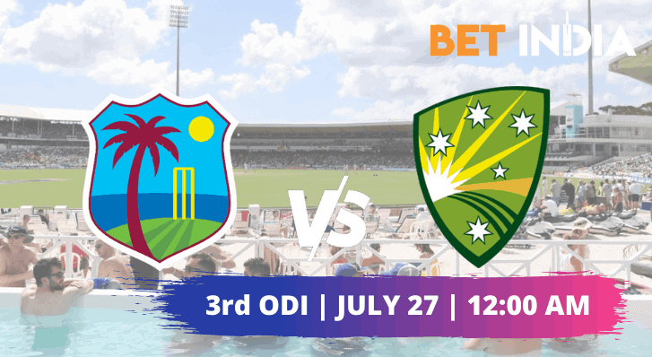 West Indies vs Australia 3rd ODI Betting Tips & Predictions