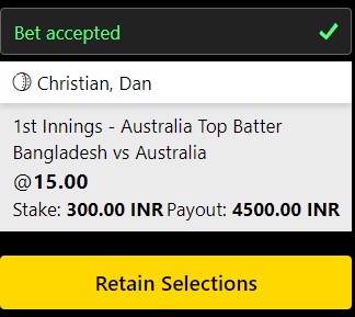 Bangladesh vs Australia Fifth T20I Betting Tips & Predictions - Hot Bet