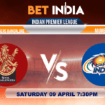 Royal Challengers Bangalore vs Mumbai Indians Betting Tips & Predictions