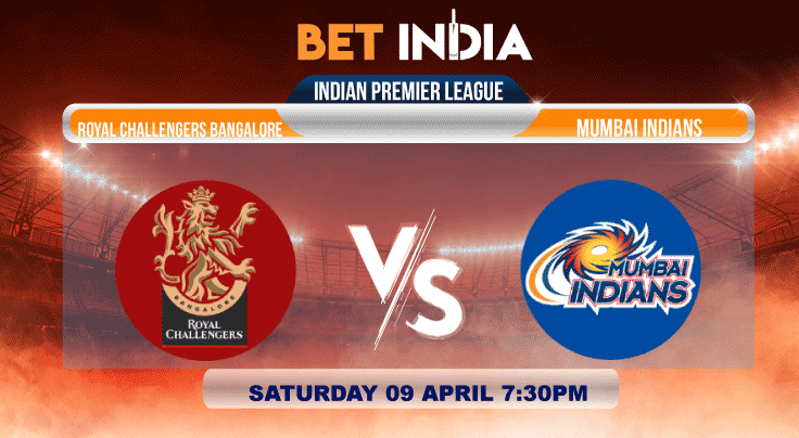 Royal Challengers Bangalore vs Mumbai Indians Betting Tips & Predictions