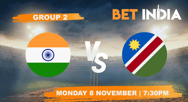 India vs Namibia Betting Tips & Predictions - T20 World Cup