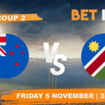 New Zealand vs Namibia T20 World Cup Betting Tips & Predictions