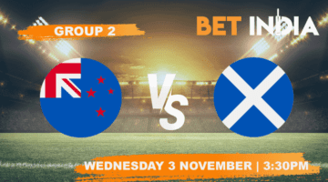 New Zealand vs Scotland Betting Tips & Predictions - T20 World Cup