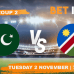 Pakistan vs Namibia Betting Tips & Predictions T20 World Cup 2021