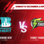 EST Brisbane Heat vs Sydney Thunder Betting Tips | BBL 2021