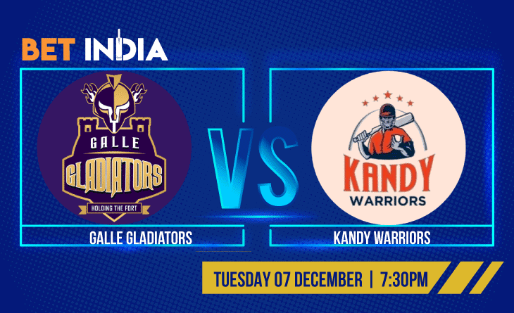 Kandy Warriors vs Galle Gladiators Betting Tips & Predictions LPL 2021