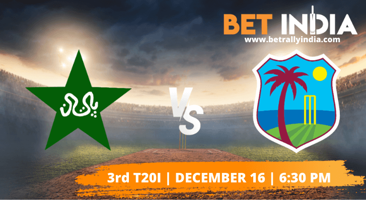 Pakistan vs West Indies Betting Tips & Predictions 3rd T20i 2021