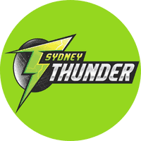 Sydney Thunder Logo for the team news in our Melbourne Stars vs Sydney Thunder Betting Tips & Predictions BBL 2021