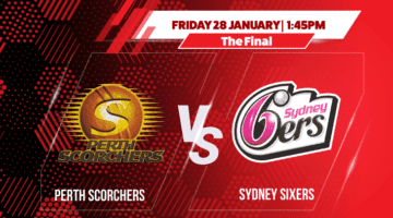 BBL Final: Perth Scorchers vs Sydney Sixers Betting Tips & Predictions