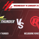 Sydney Thunder vs Melbourne Renegades Betting Tips & Predictions BBL 2021-22