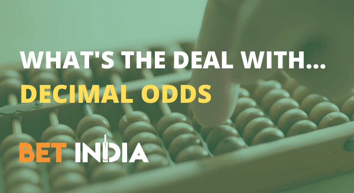 Guide to decimal odds