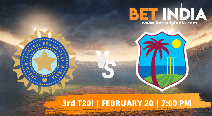 India vs West Indies Betting Tips & Predictions 3rd T20I
