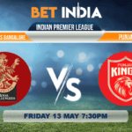 RCB vs PBKS betting tips IPL 2022