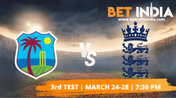 West Indies vs England Betting Tips & Predictions 3rd Test 2022