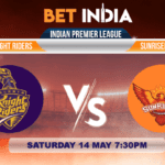 KKR vs SRH betting tips and predictions