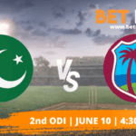 Pakistan vs West Indies betting tips 2nd ODI 2022