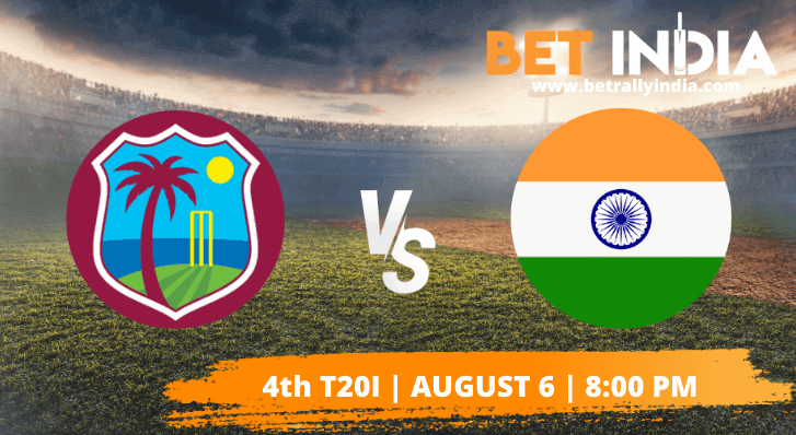 West Indies vs India betting tips and predictions 4th T20I 2022