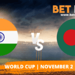 India vs Bangladesh Betting Tips T20 World Cup 2022